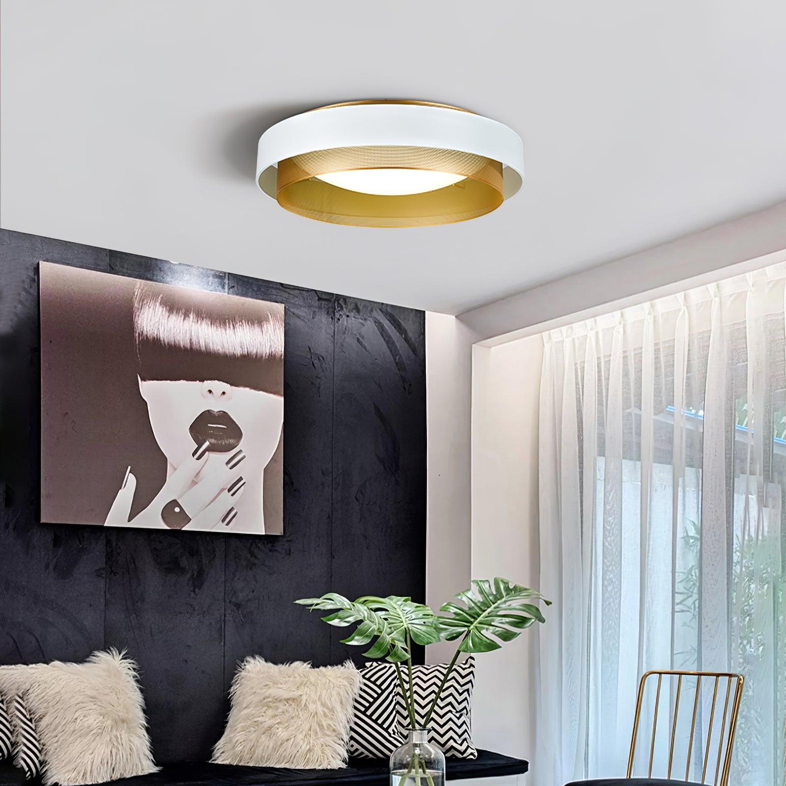 Revenu Modern Minimalist Ceiling Light-Neutral Decor