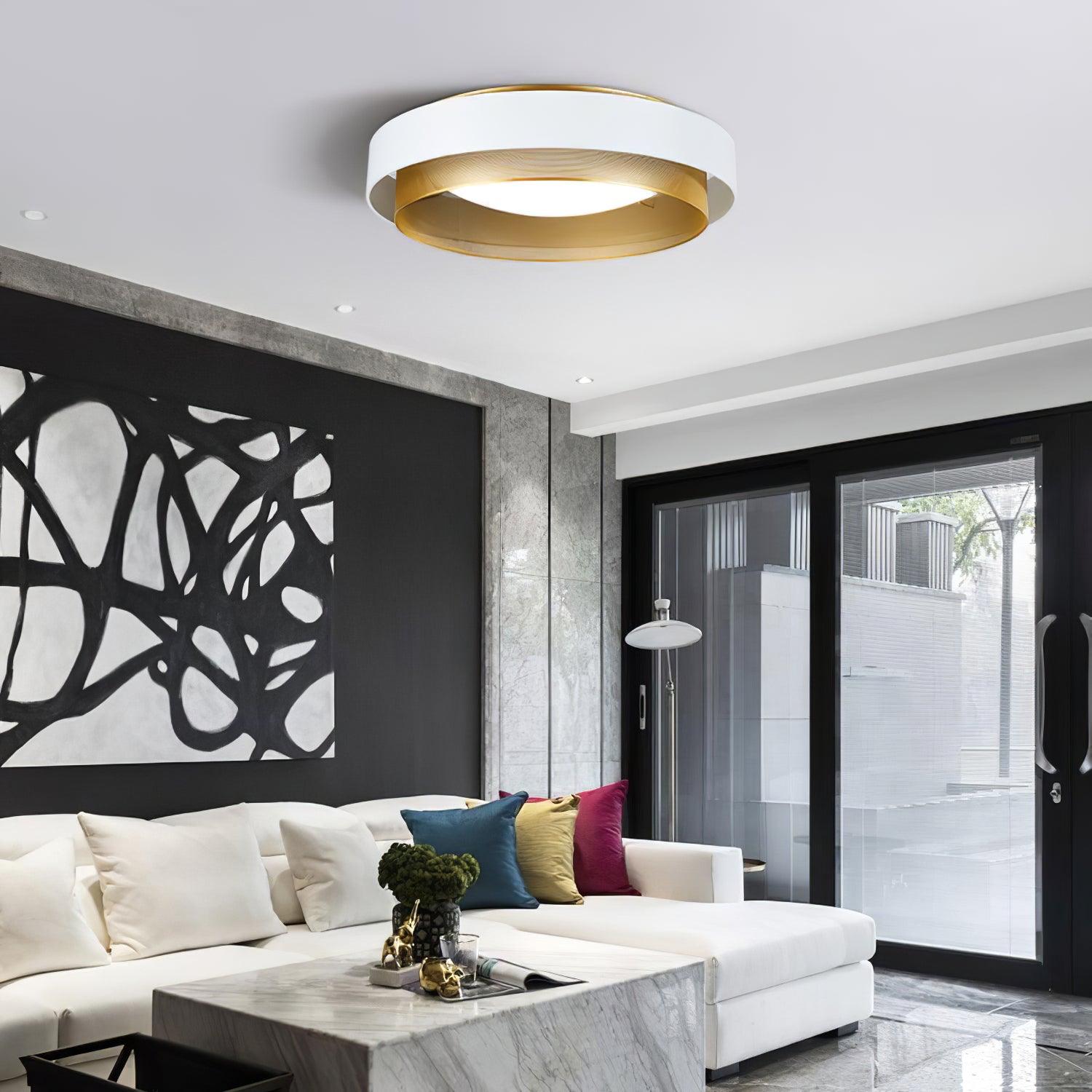 Revenu Modern Minimalist Ceiling Light-Neutral Decor