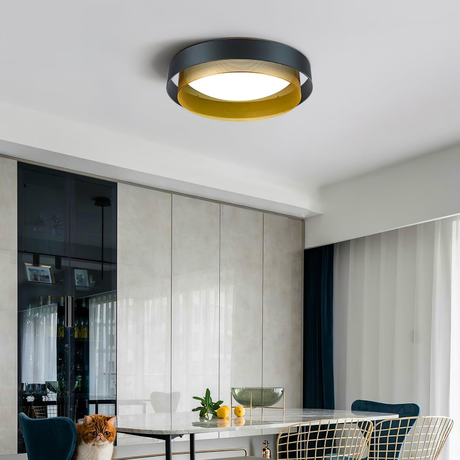 Revenu Modern Minimalist Ceiling Light-Neutral Decor
