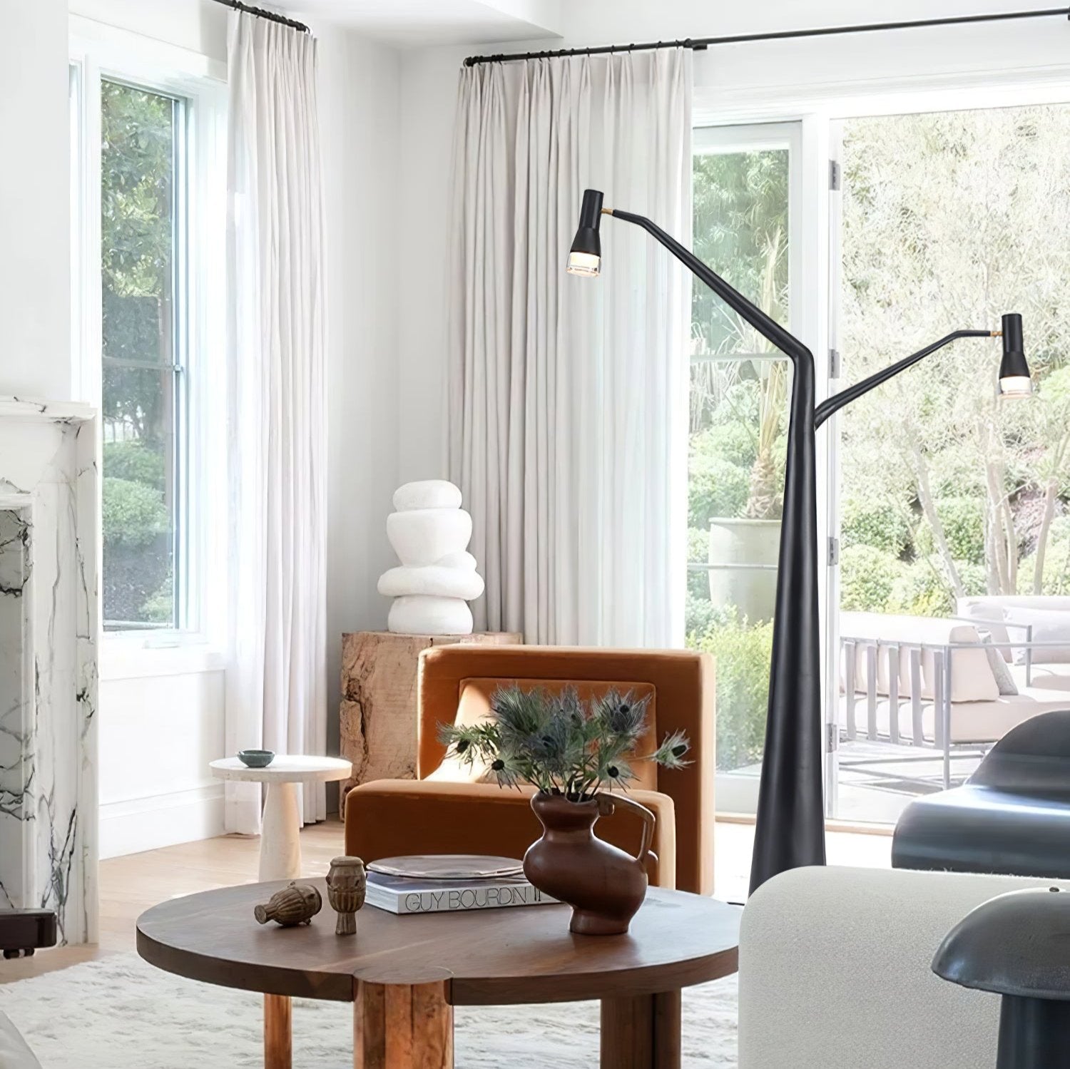 Lylirarae Branch-like Black Floor Lamp-Neutral Decor