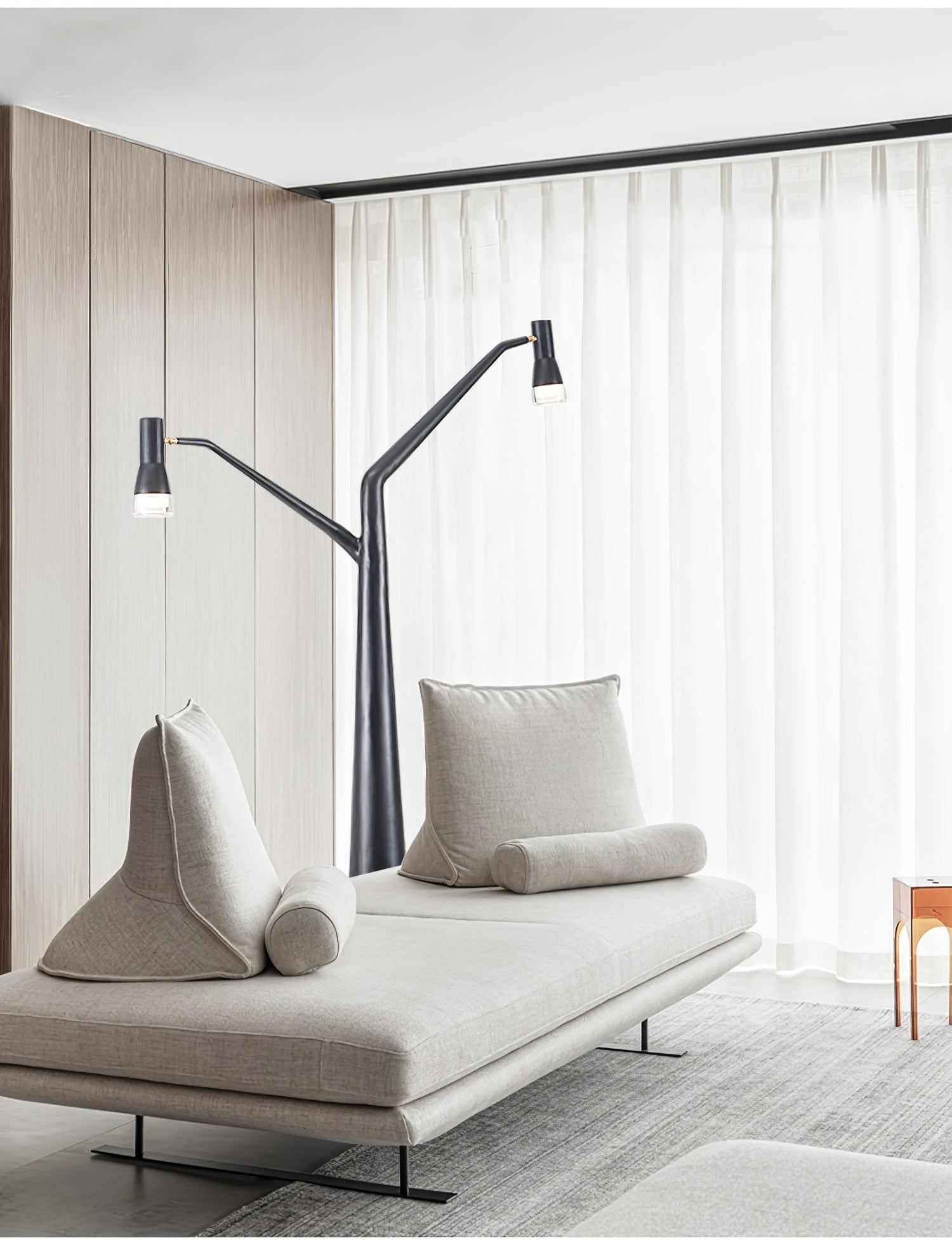Lylirarae Branch-like Black Floor Lamp-Neutral Decor