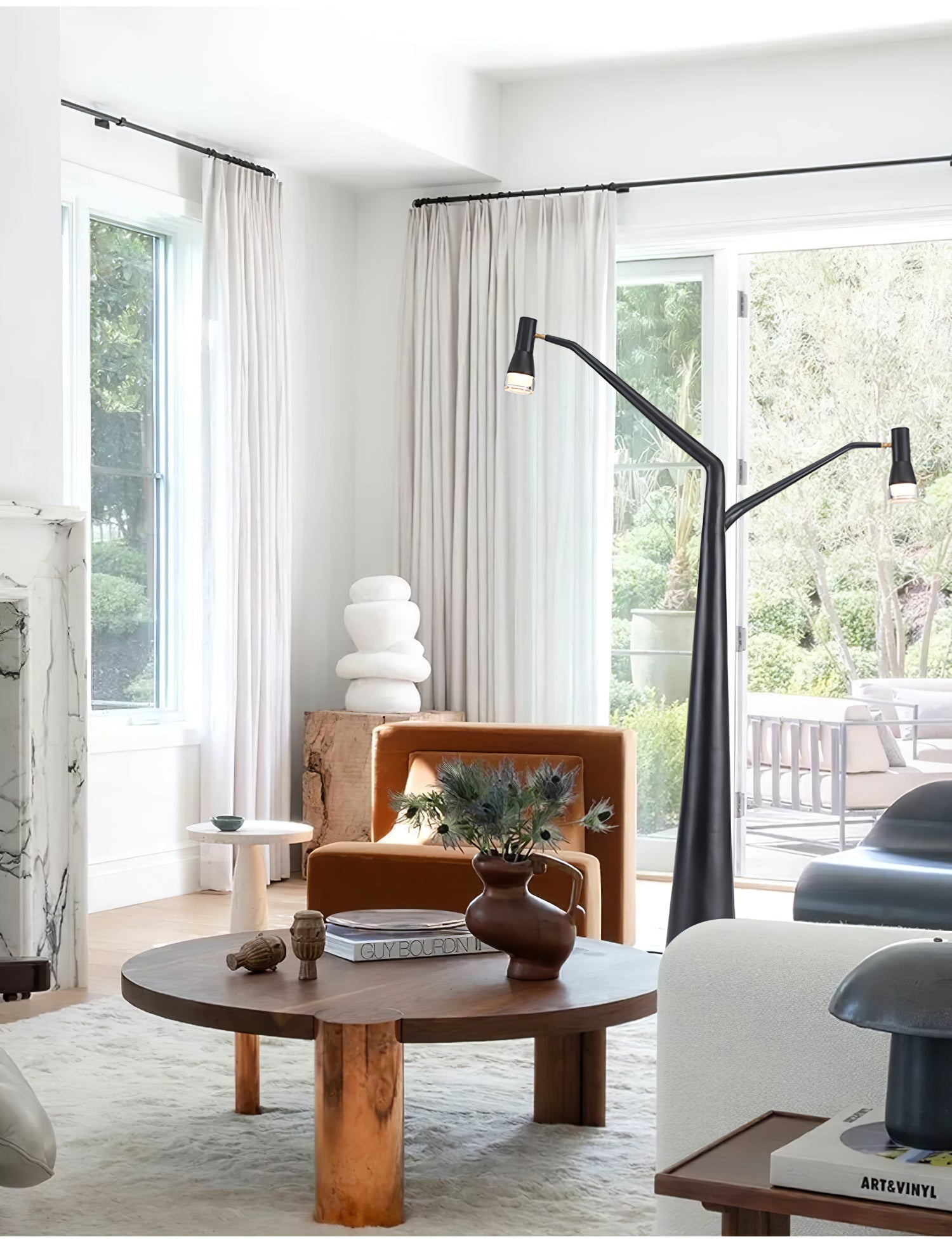 Lylirarae Branch-like Black Floor Lamp-Neutral Decor