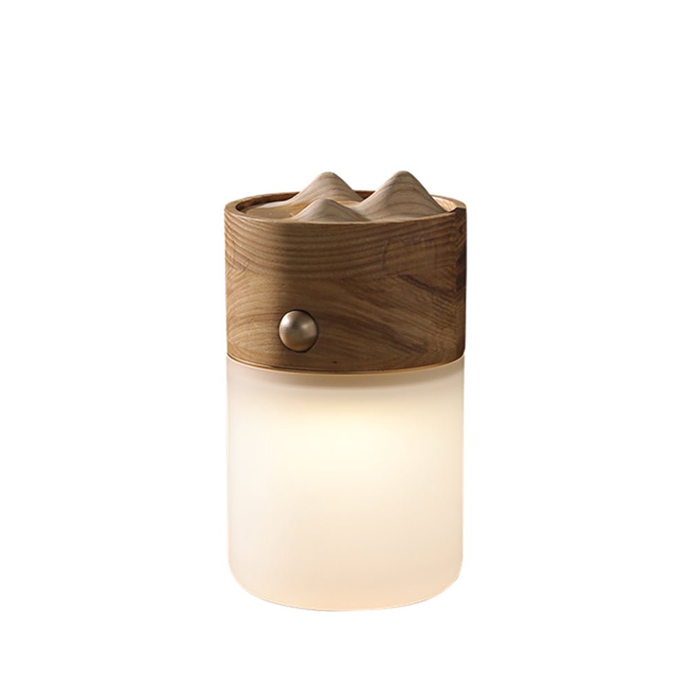 Lumen Nomad Lantern Table Lamp-Neutral Decor