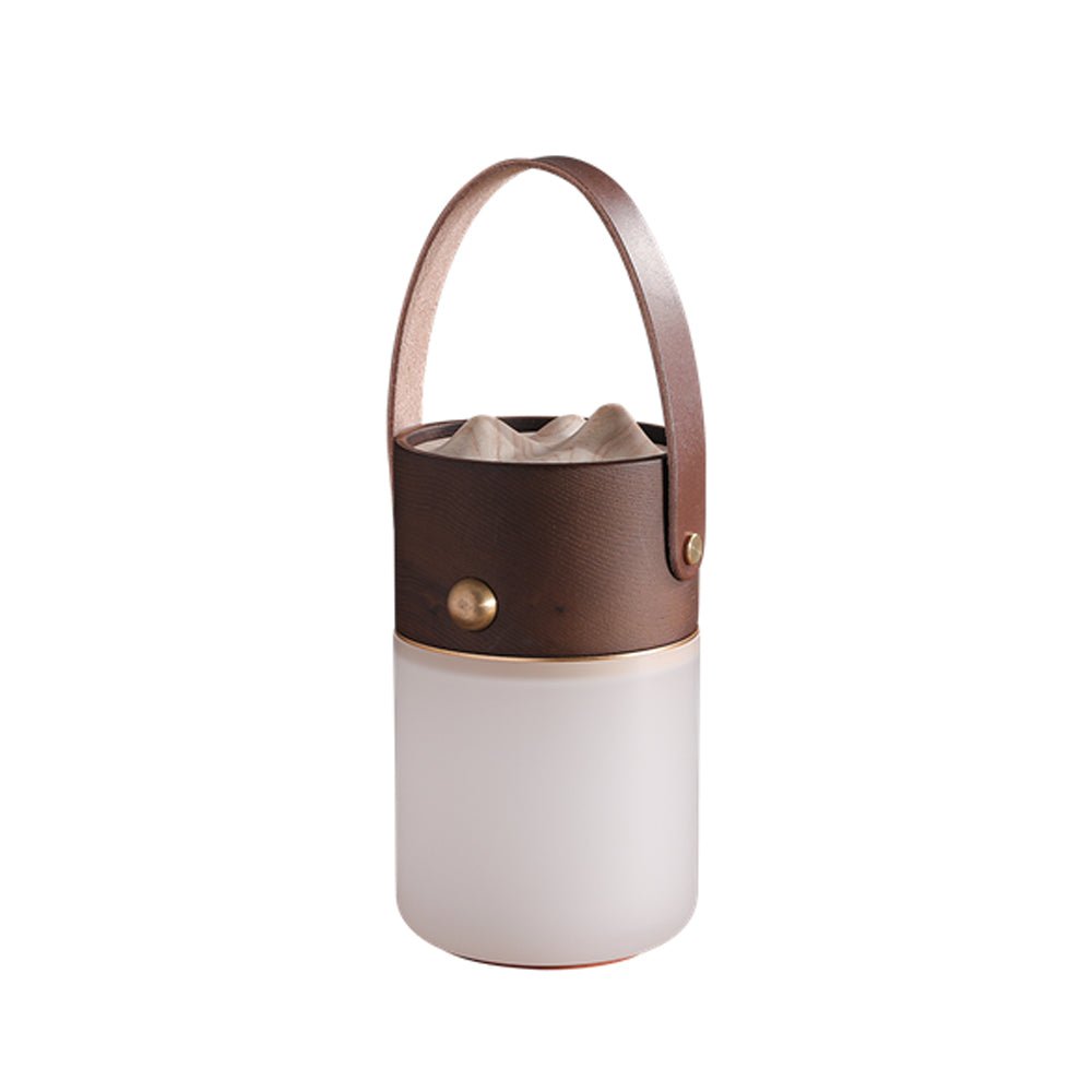 Lumen Nomad Lantern Table Lamp-Neutral Decor