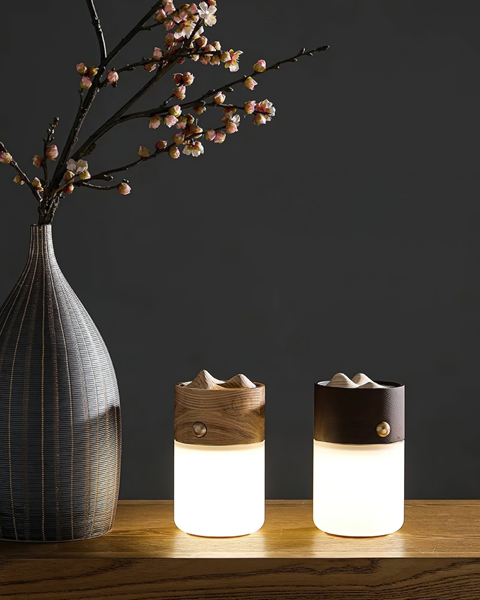 Lumen Nomad Lantern Table Lamp-Neutral Decor