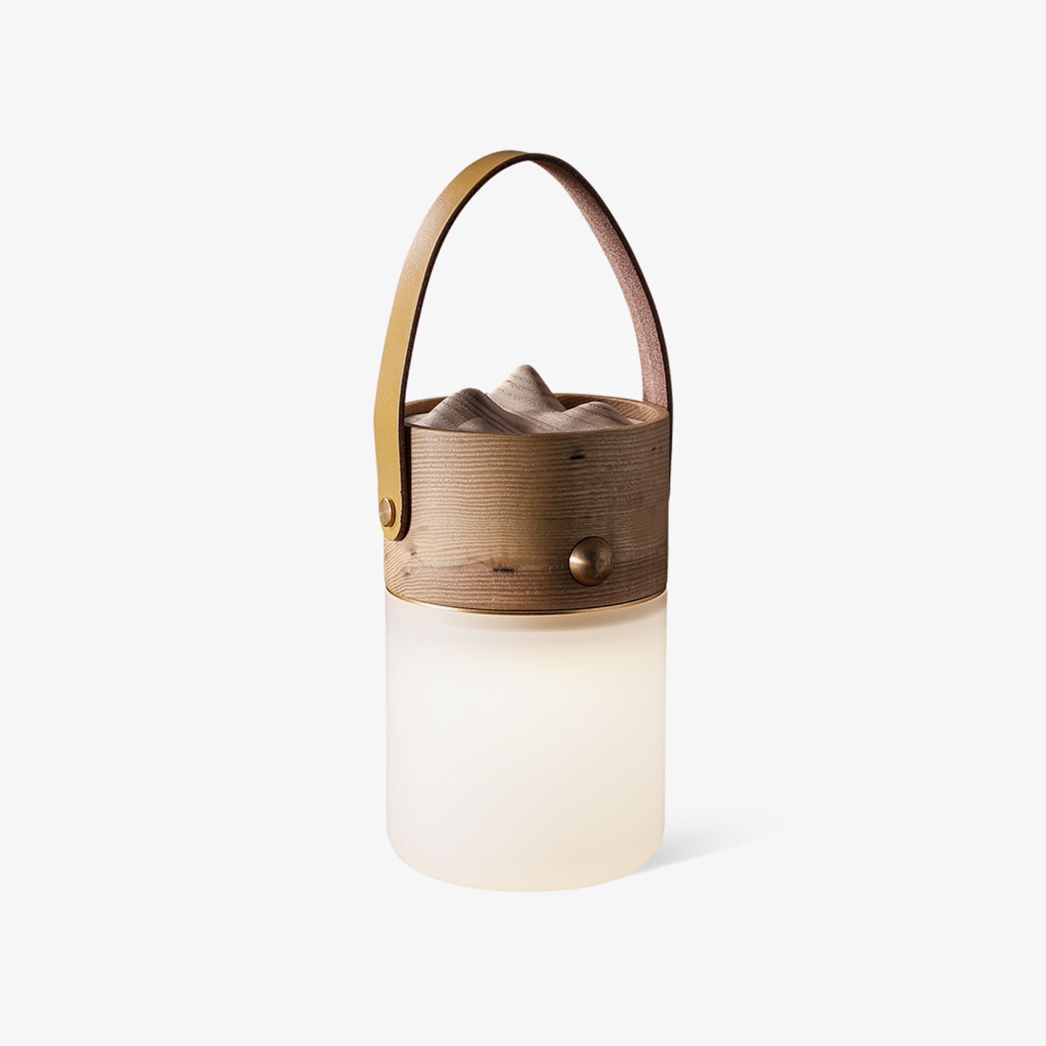 Lumen Nomad Lantern Table Lamp-Neutral Decor