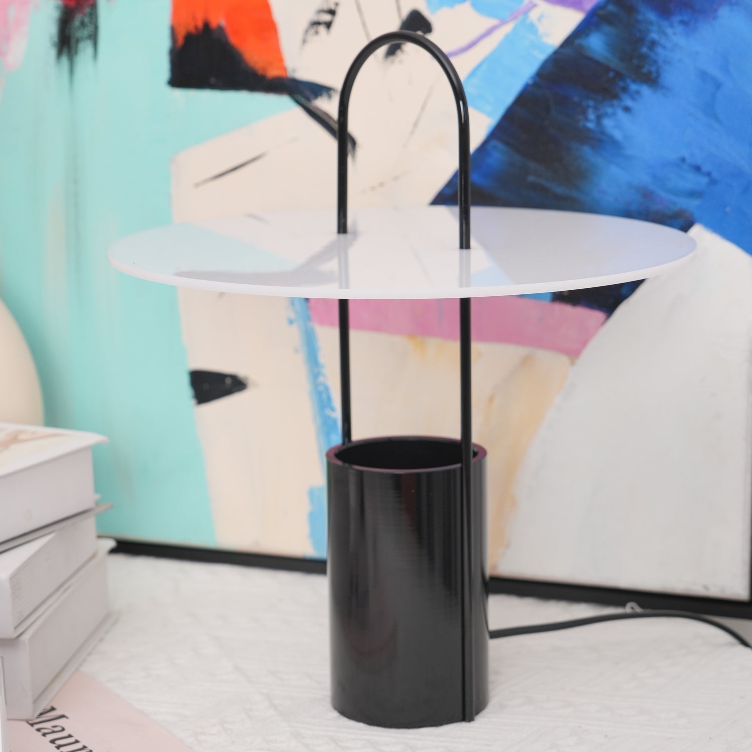 Hattie Modern Table Lamp-Neutral Decor