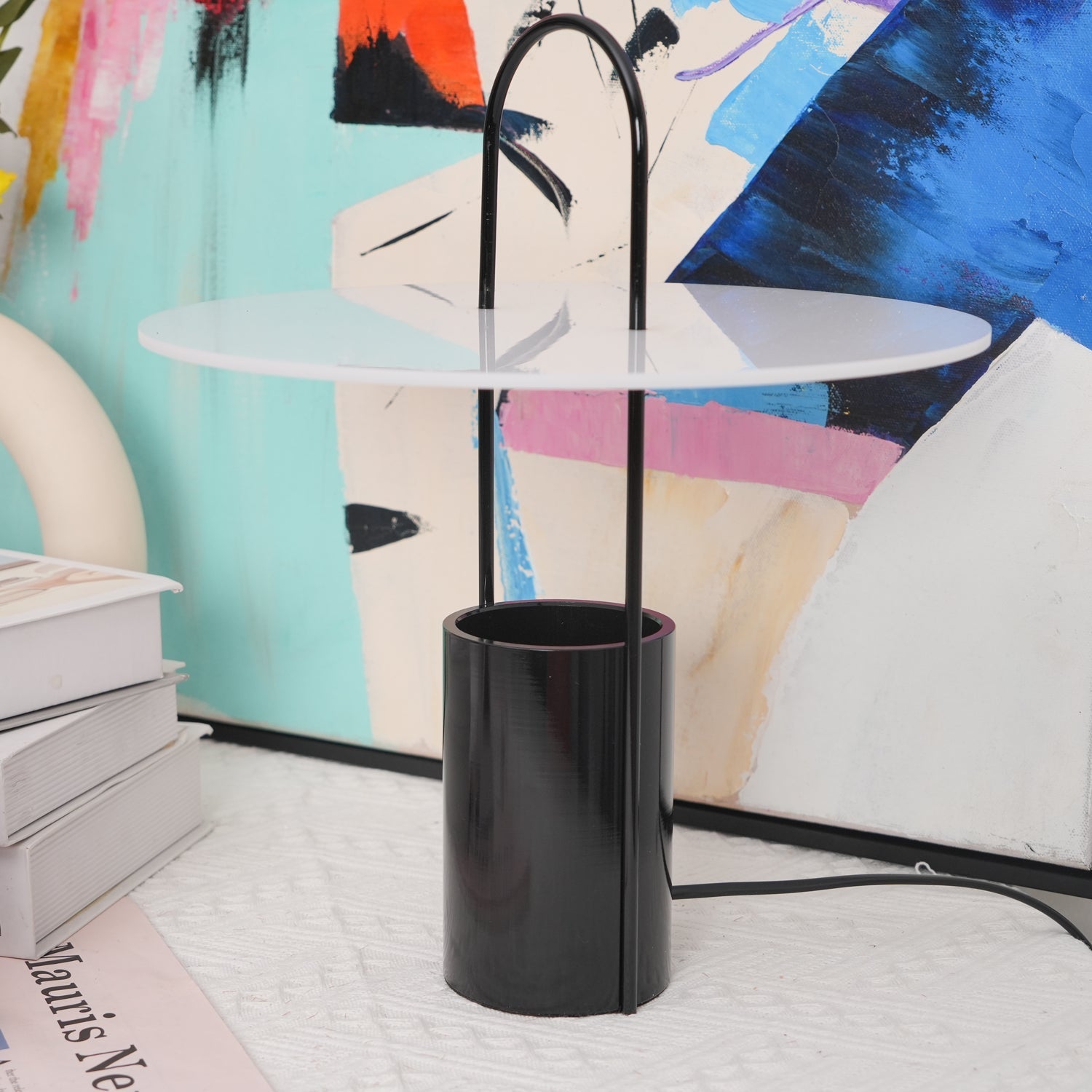 Hattie Modern Table Lamp-Neutral Decor