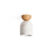 Noncu Travertine Ceiling Lamp shown in a modern interior.