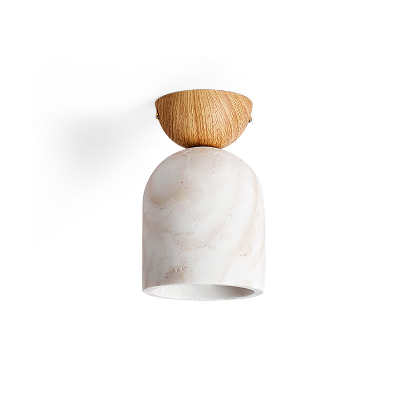 Linora Travertine Ceiling Lamp