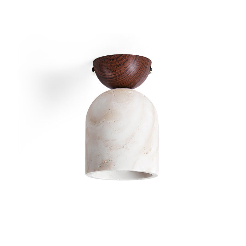 Linora Travertine Ceiling Lamp