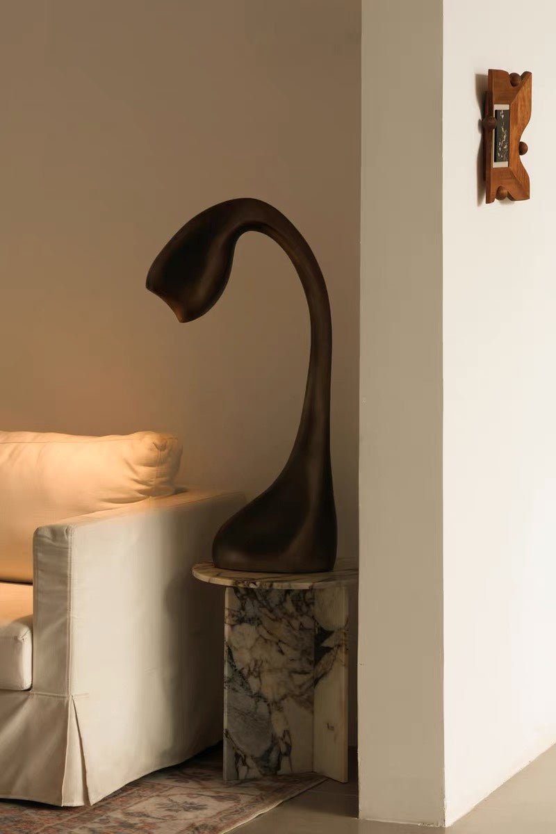 Kyns Sculptural Table Lamp-Neutral Decor