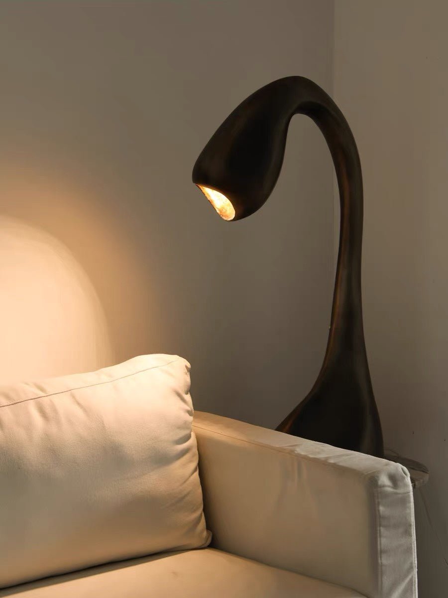 Kyns Sculptural Table Lamp-Neutral Decor