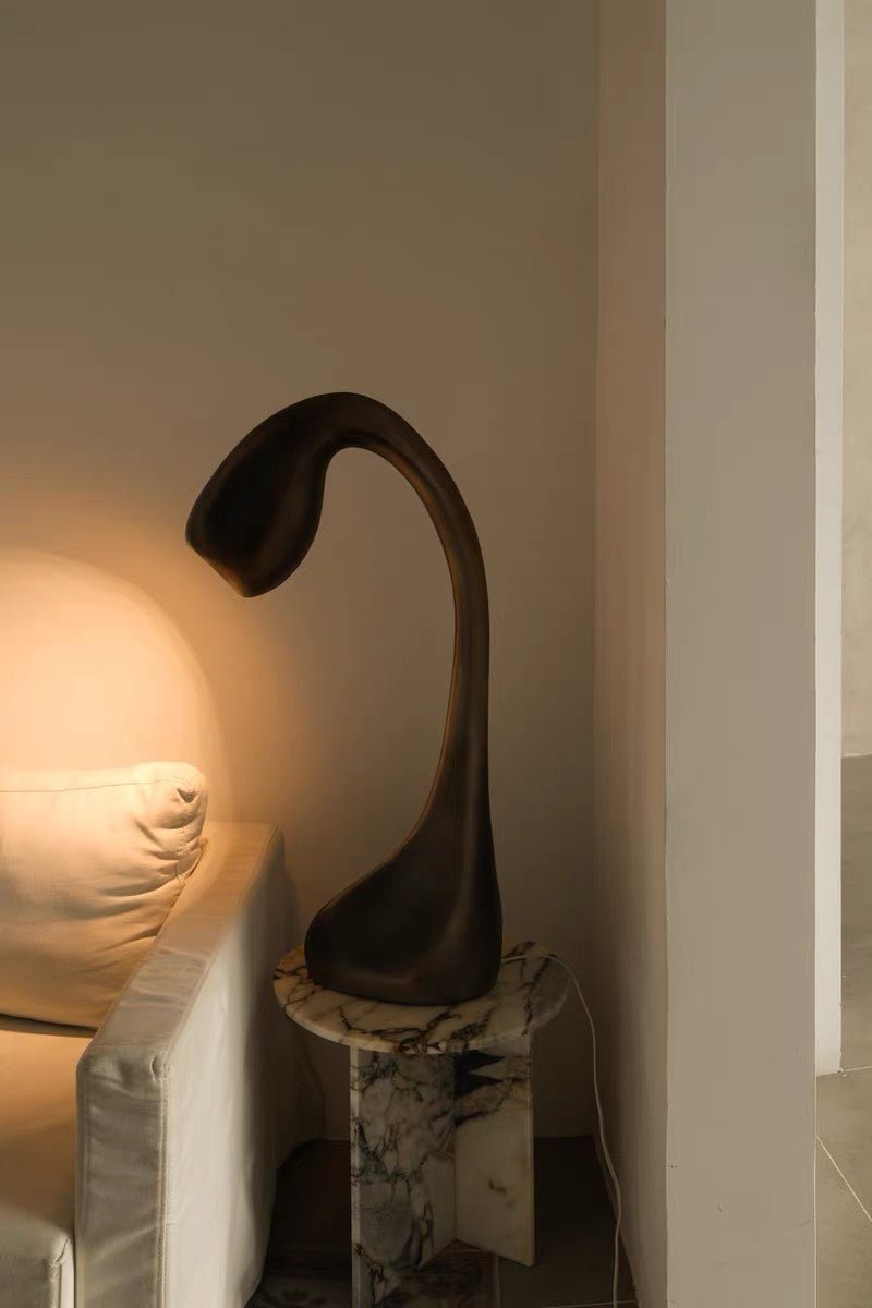 Kyns Sculptural Table Lamp-Neutral Decor