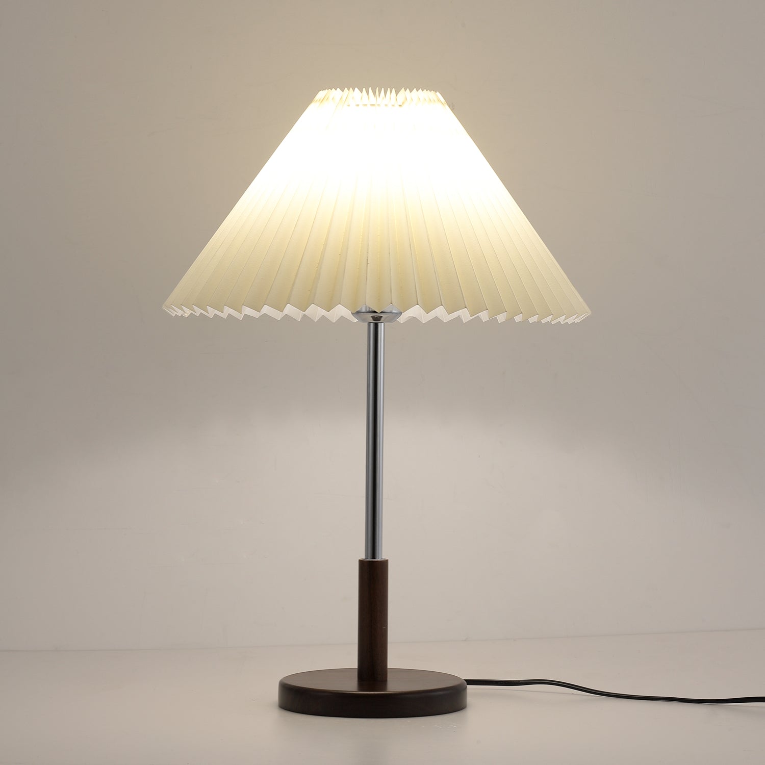 Grace Modern Wood Table Lamp-Neutral Decor