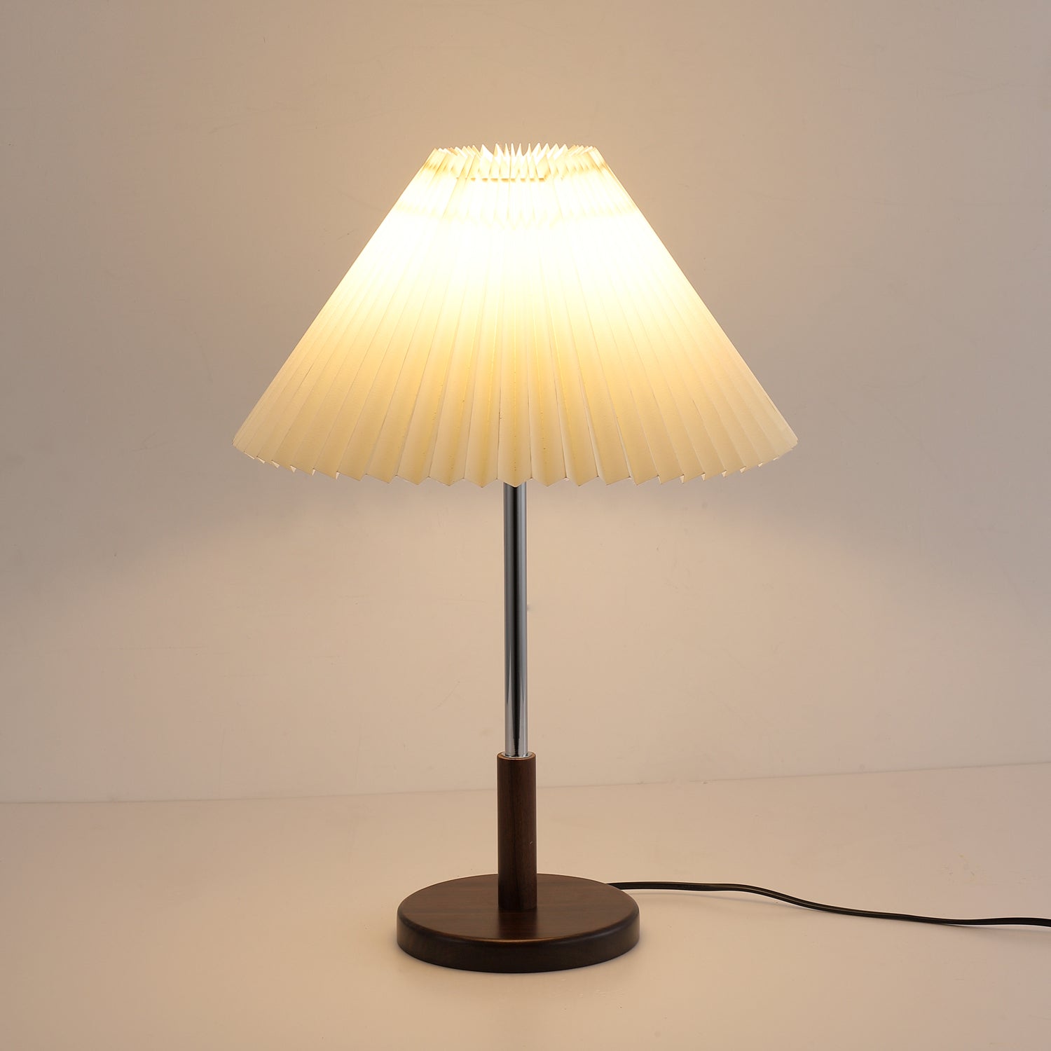 Grace Modern Wood Table Lamp-Neutral Decor