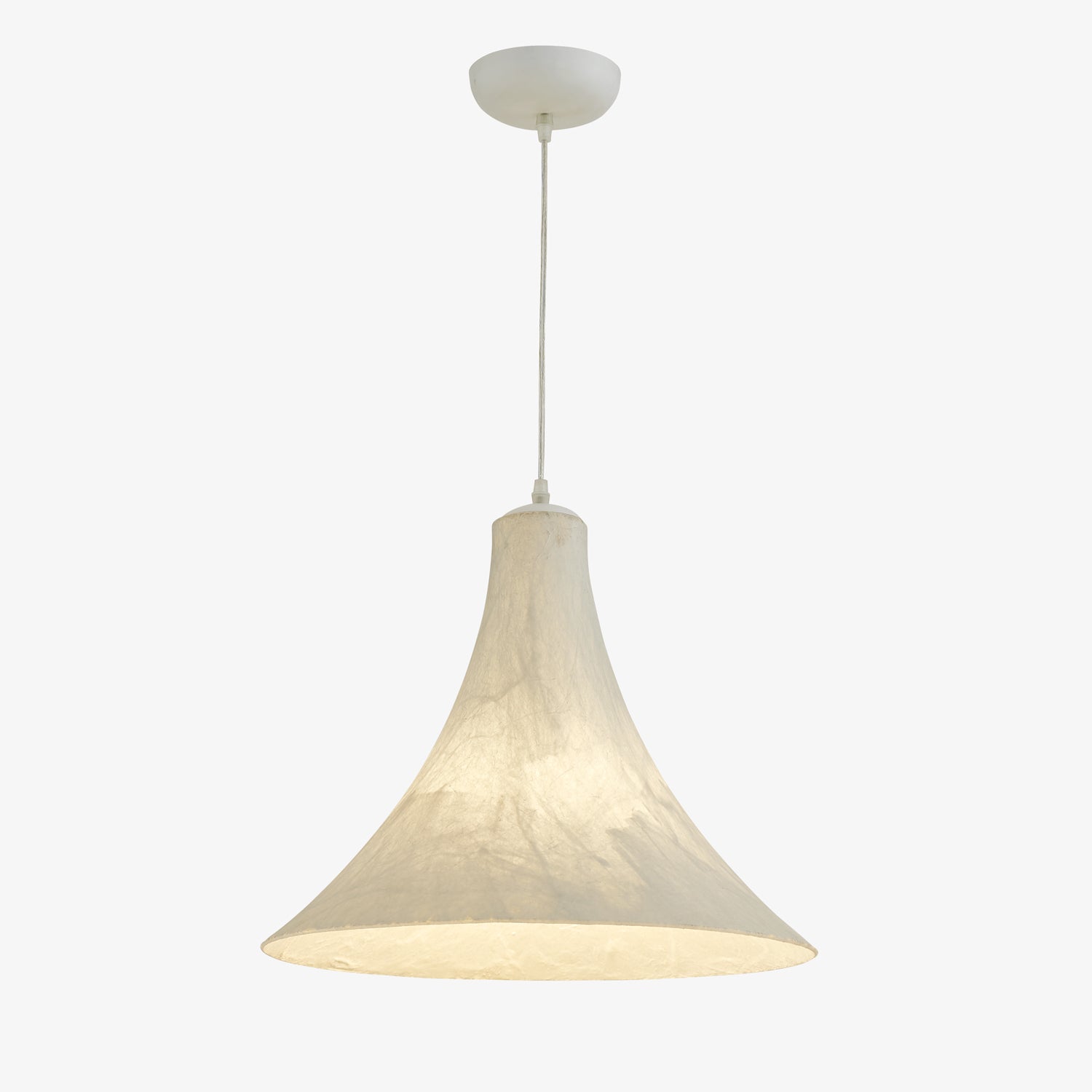 Abbotswell Modern Minimalist Natural Flat Pendant Lamp-Neutral Decor