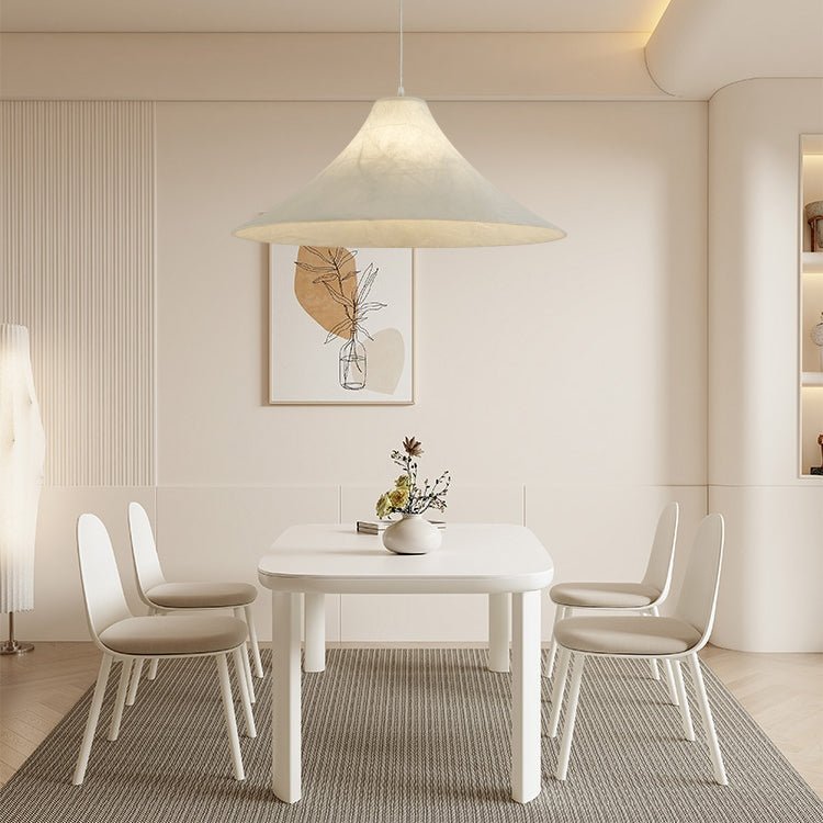 Abbotswell Modern Minimalist Natural Flat Pendant Lamp-Neutral Decor