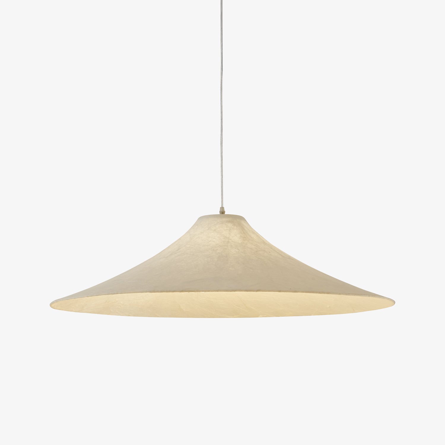 Abbotswell Modern Minimalist Natural Flat Pendant Lamp-Neutral Decor