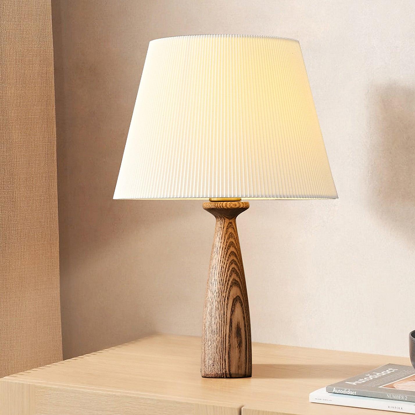 Soma Table Lamp Nora Wood-Neutral Decor