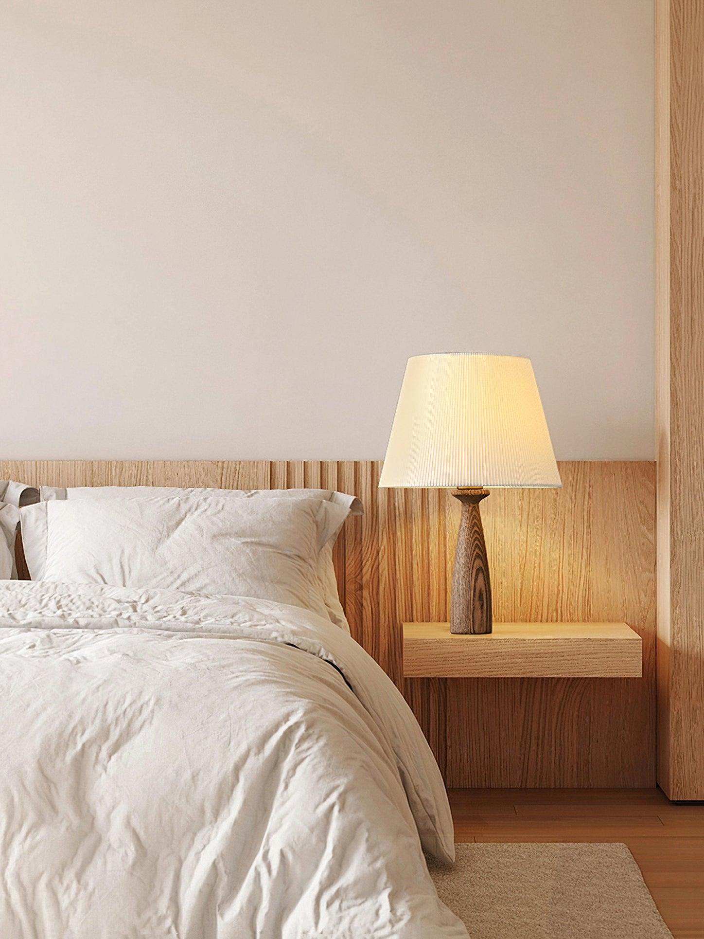 Soma Table Lamp Nora Wood-Neutral Decor
