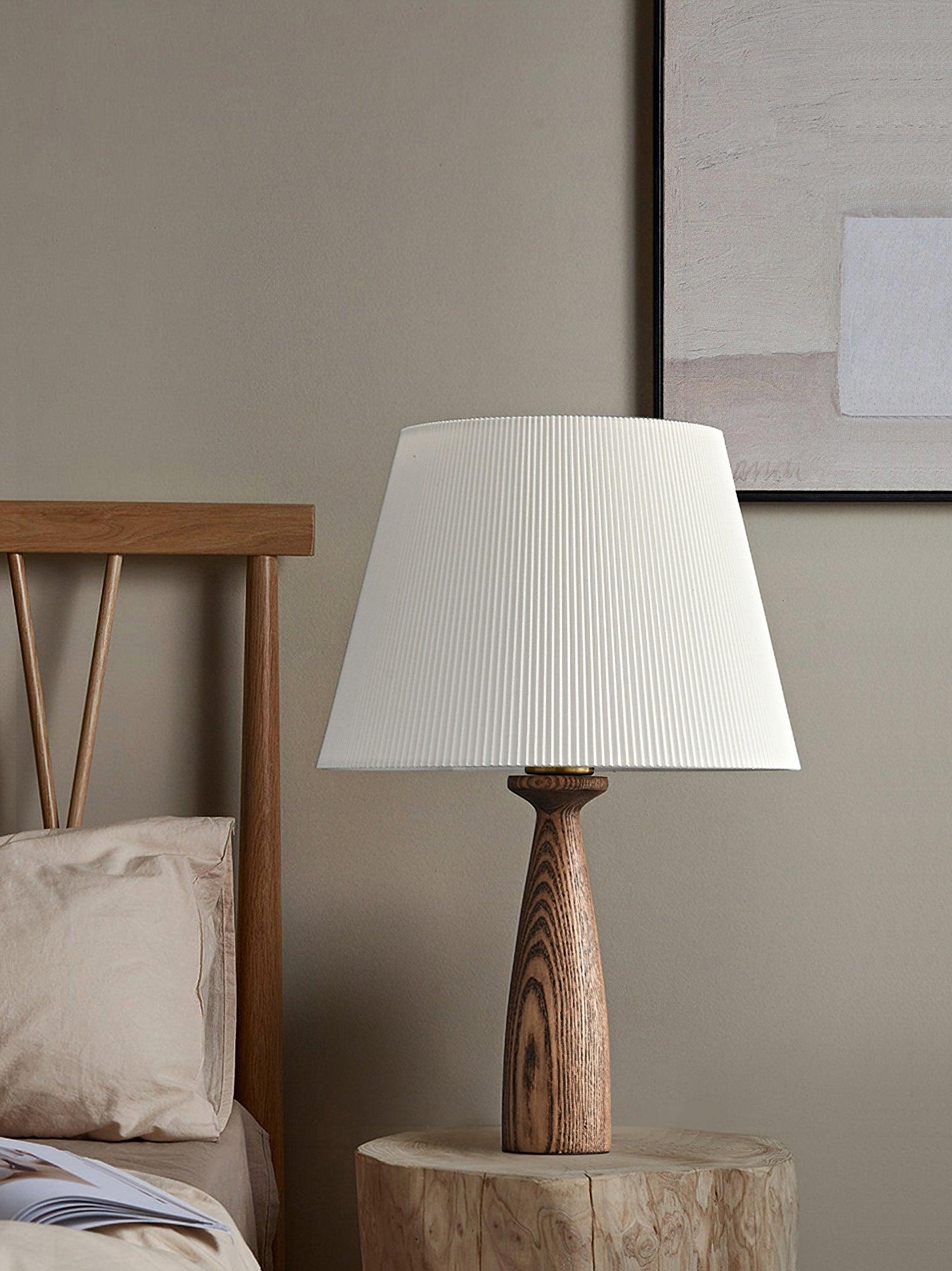 Soma Table Lamp Nora Wood-Neutral Decor