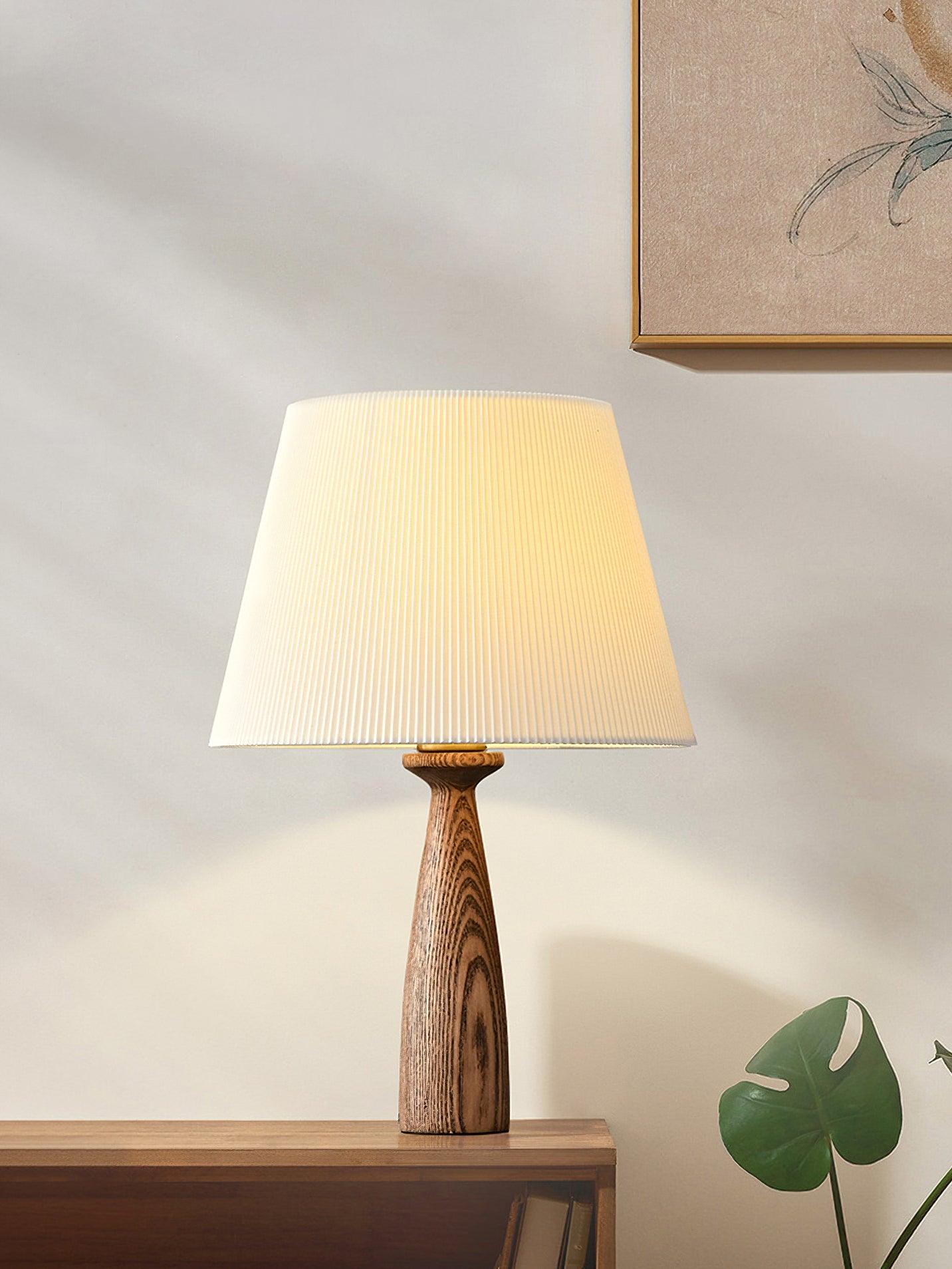 Soma Table Lamp Nora Wood-Neutral Decor
