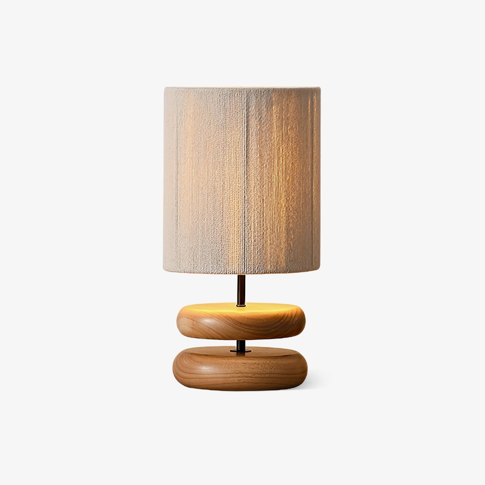 Morgan Minimalist Wood Table Lamp-Neutral Decor