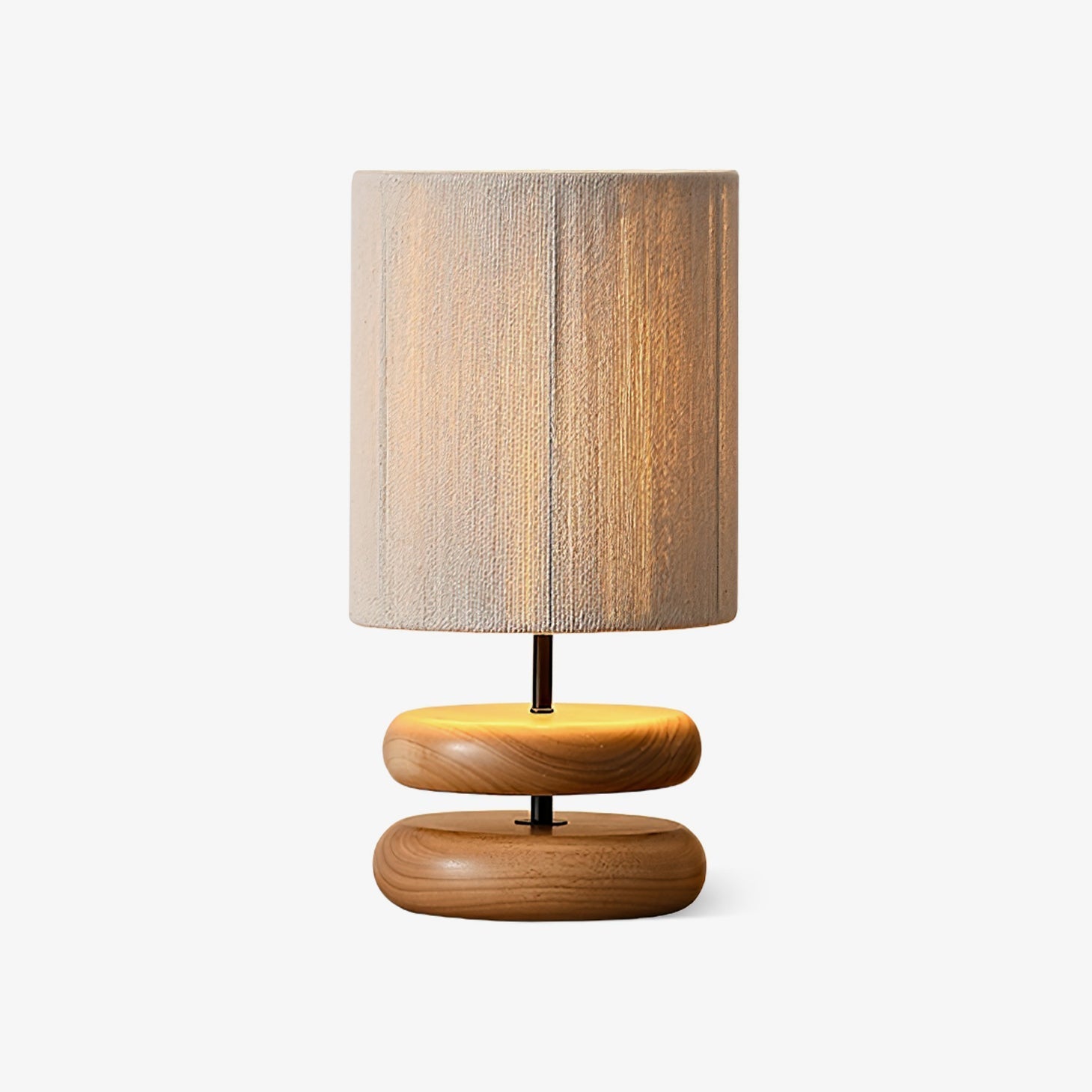 Morgan Minimalist Wood Table Lamp-Neutral Decor