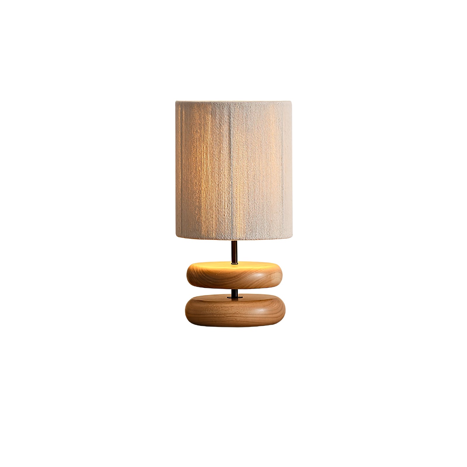 Morgan Minimalist Wood Table Lamp-Neutral Decor