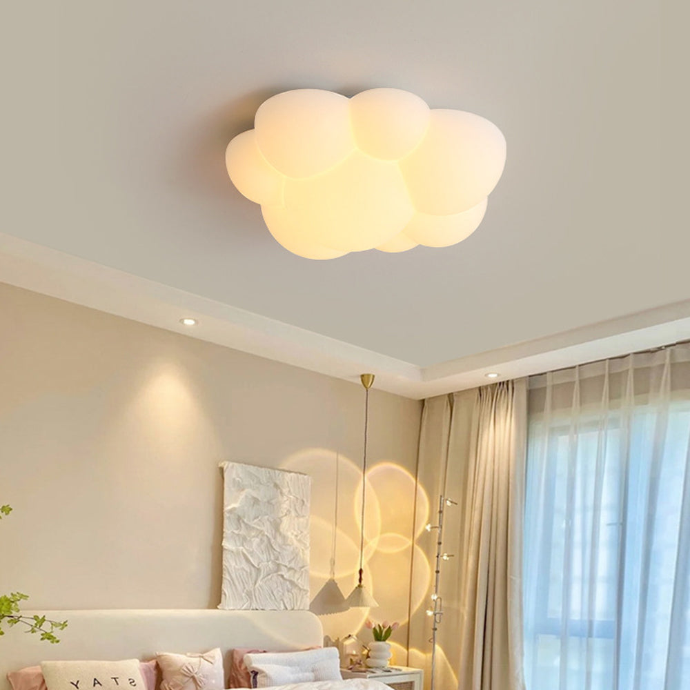 Aria Flush Mount Ceiling LightNordic LED Cloud Shape - Neutral Decor