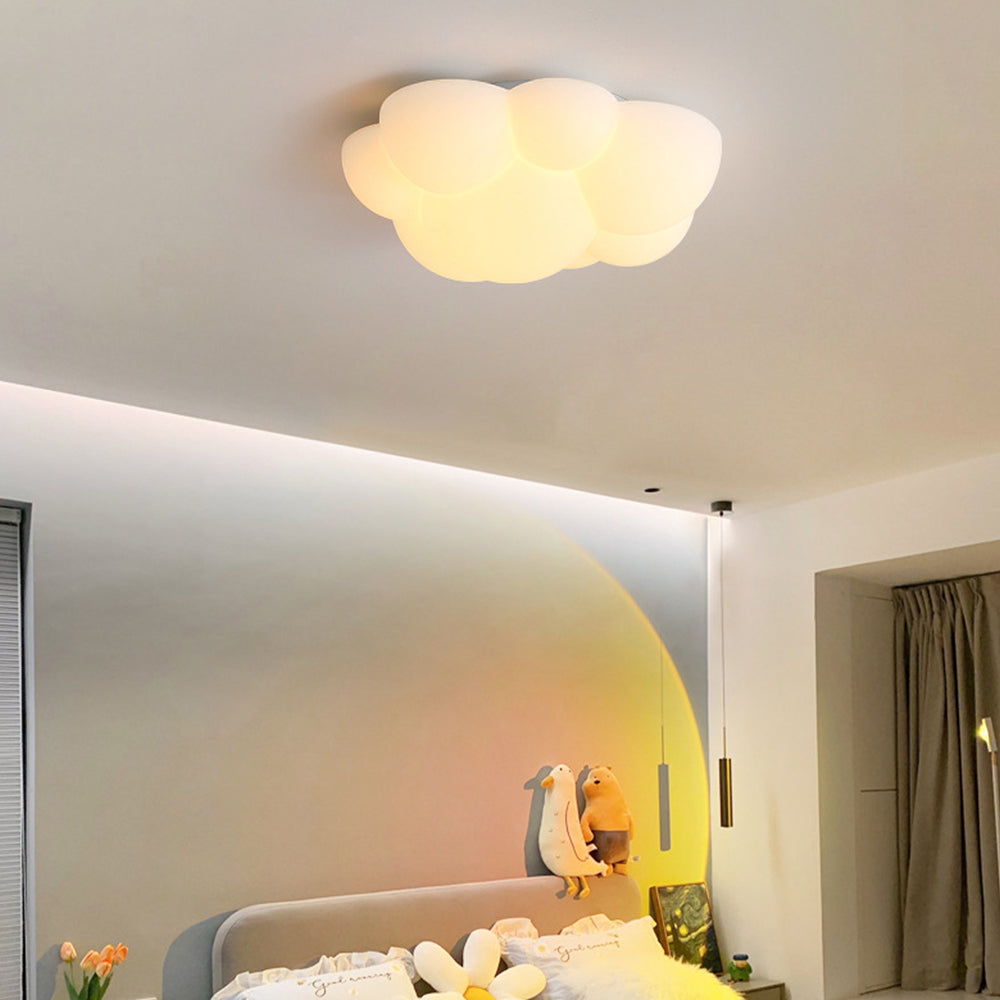 Aria Flush Mount Ceiling LightNordic LED Cloud Shape - Neutral Decor