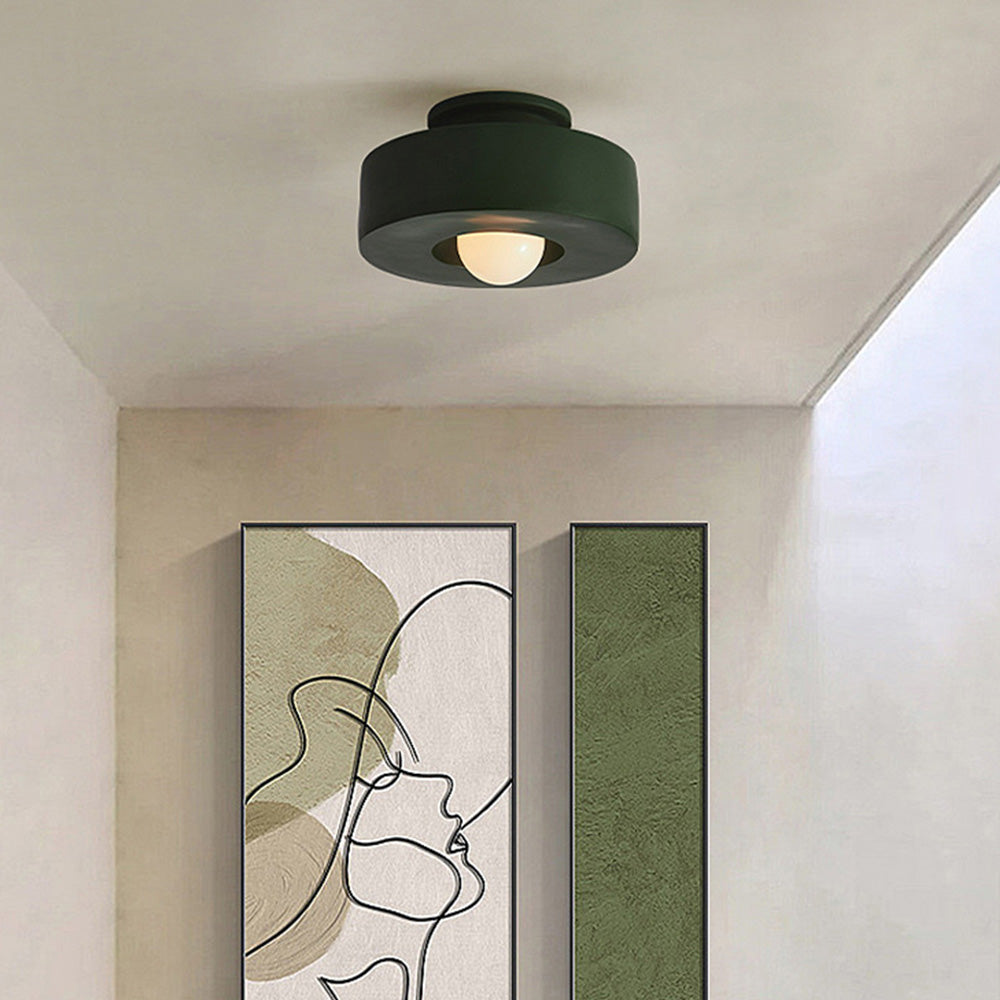 Aria Flush Mount Ceiling Light Nordic Macaron Bedroom - Neutral Decor