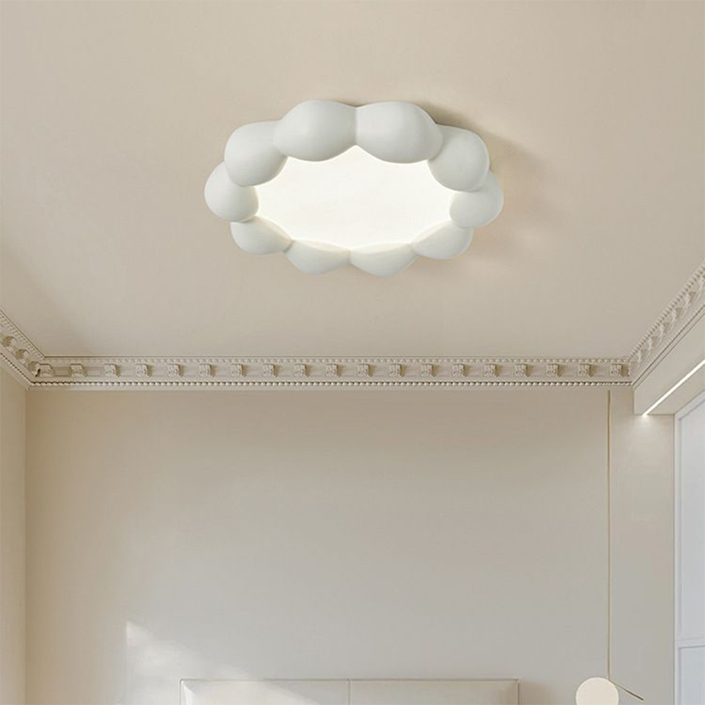 Valentina Modern Acrylic Flush Mount Ceiling Light Living Room - Neutral Decor