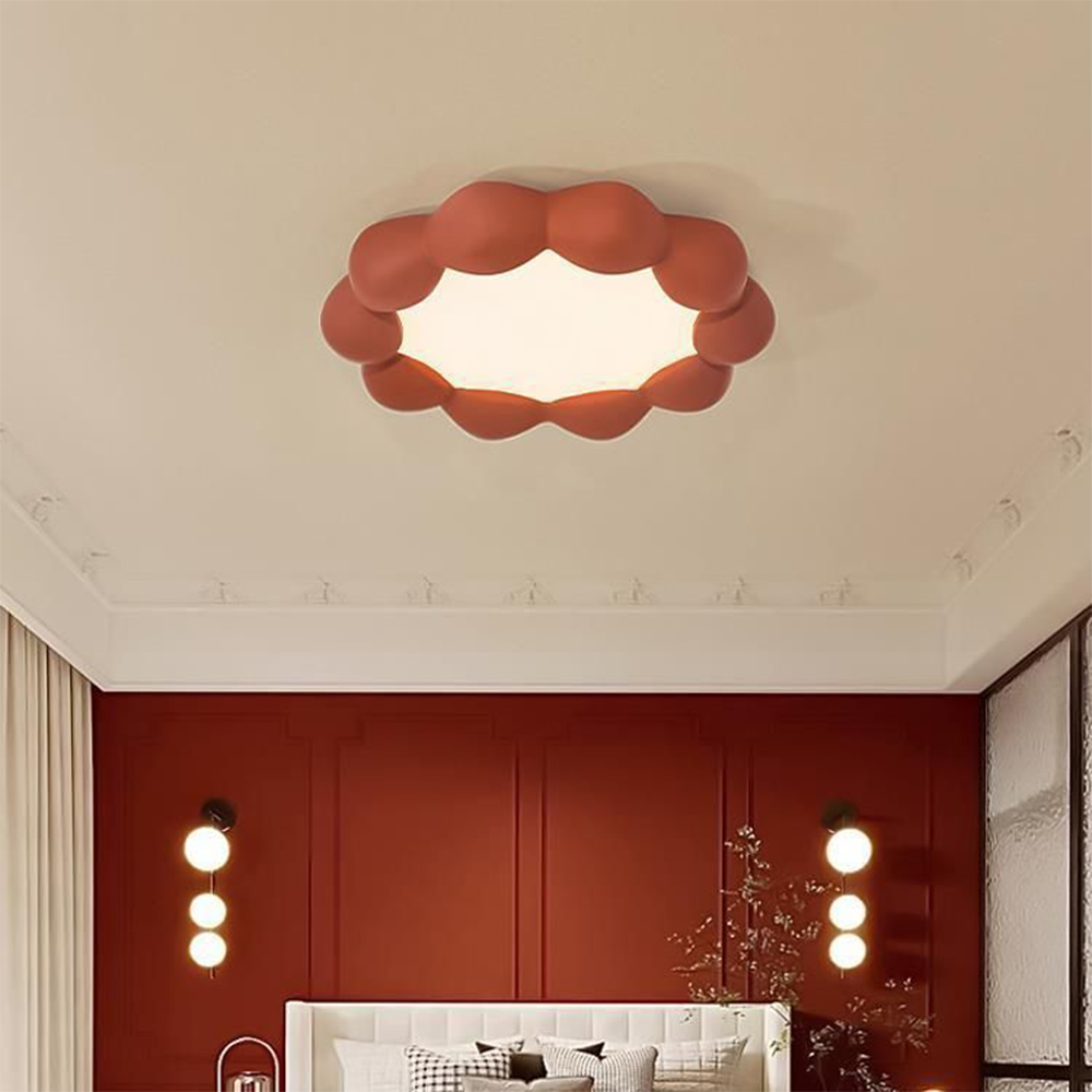 Valentina Modern Acrylic Flush Mount Ceiling Light Living Room - Neutral Decor