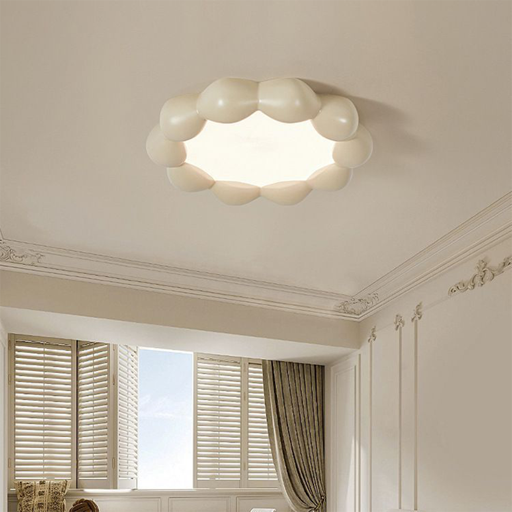 Valentina Modern Acrylic Flush Mount Ceiling Light Living Room - Neutral Decor