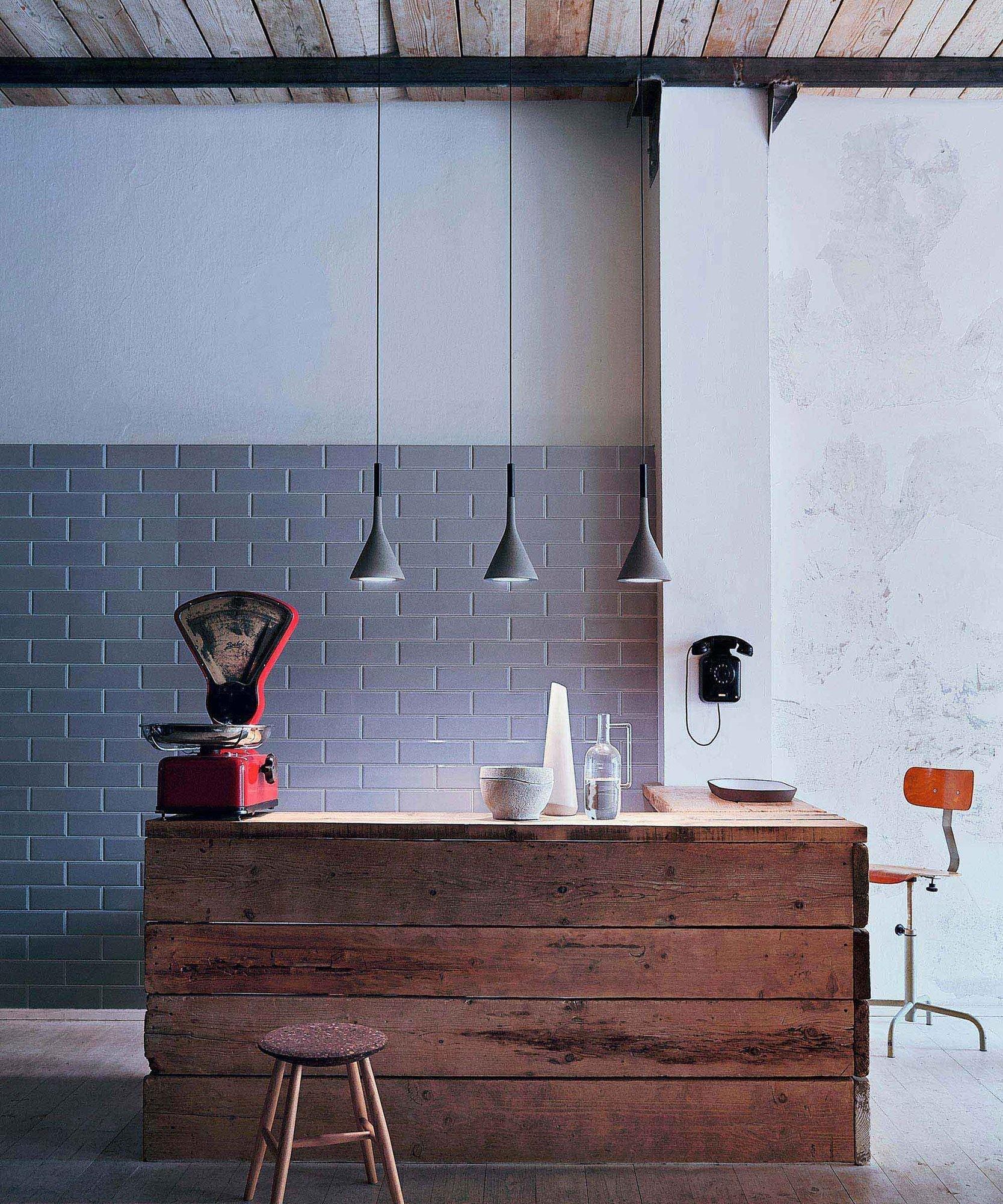 Nixor Pendant Lamp Concrete Conical Industrial-Neutral Decor