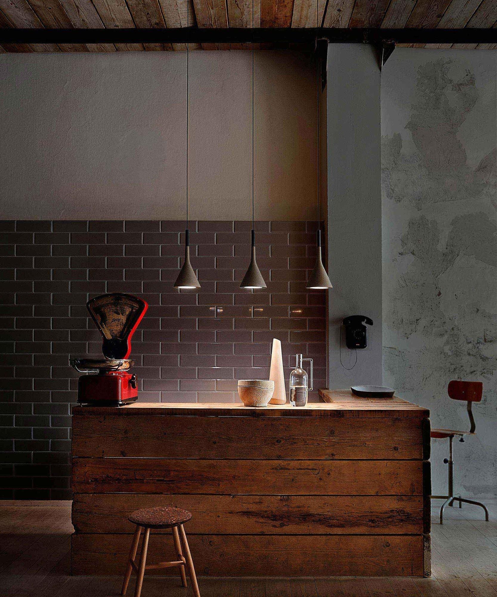 Nixor Pendant Lamp Concrete Conical Industrial-Neutral Decor