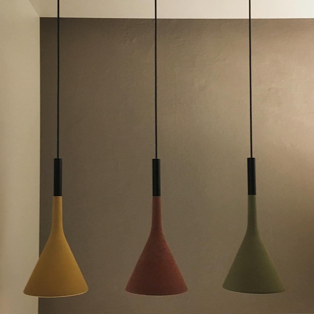 Nixor Pendant Lamp Concrete Conical Industrial-Neutral Decor