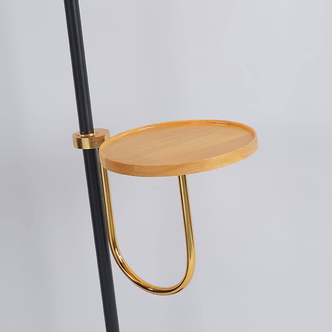Tild Wood Silicone Floor Lamp-Neutral Decor