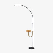 Tild Wood Silicone Floor Lamp-Neutral Decor