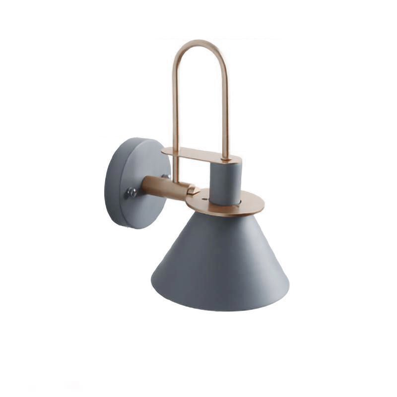 Lustra Wall Lamp Black Gold Minimalist-Neutral Decor