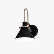 Lustra Wall Lamp Black Gold Minimalist-Neutral Decor