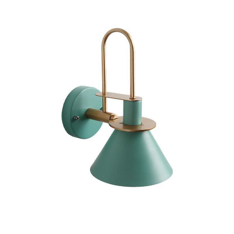 Lustra Wall Lamp Black Gold Minimalist-Neutral Decor