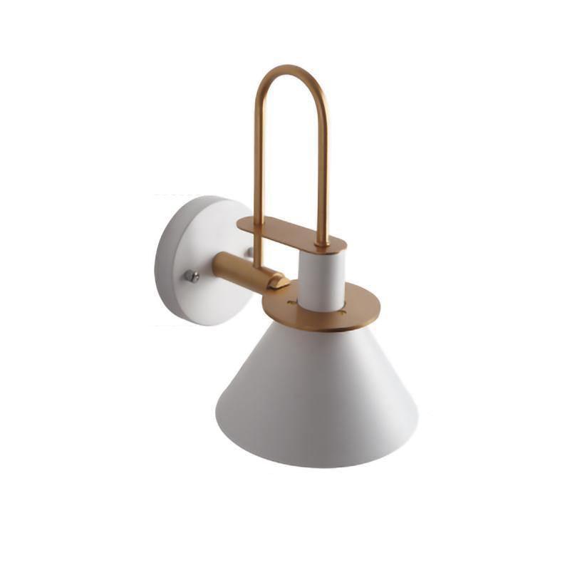 Lustra Wall Lamp Black Gold Minimalist-Neutral Decor