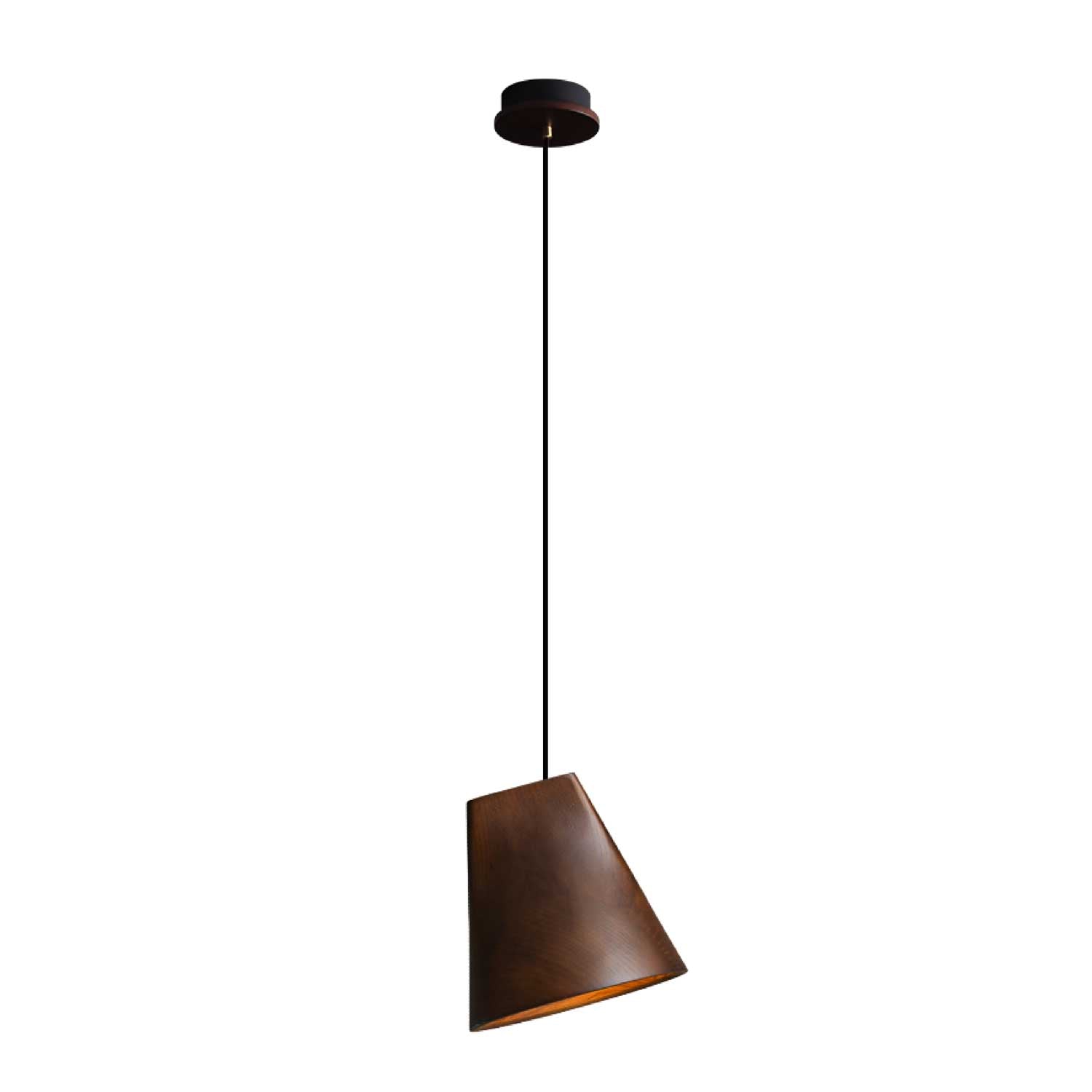 Vetra Rustic Wood Pendant Light-Neutral Decor