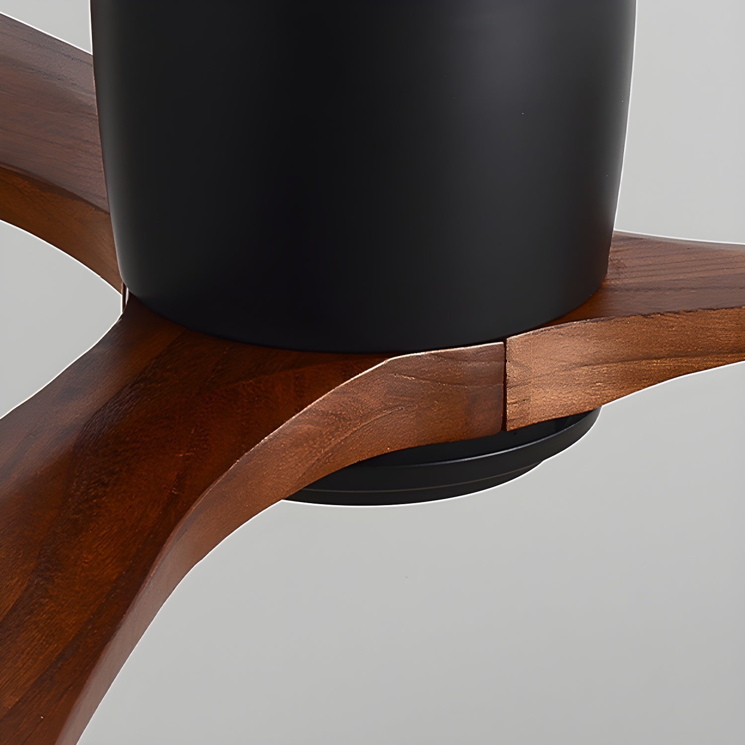 Nordic Wooden Ceiling Fan Light-Neutral Decor
