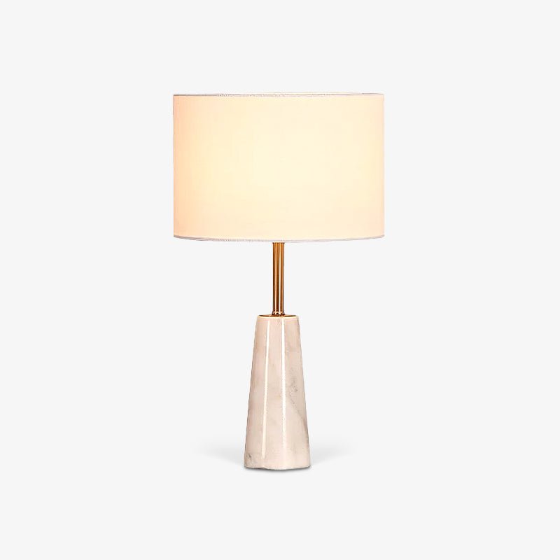 Ophaion Wabi-Sabi Marble Desk Lamp-Neutral Decor