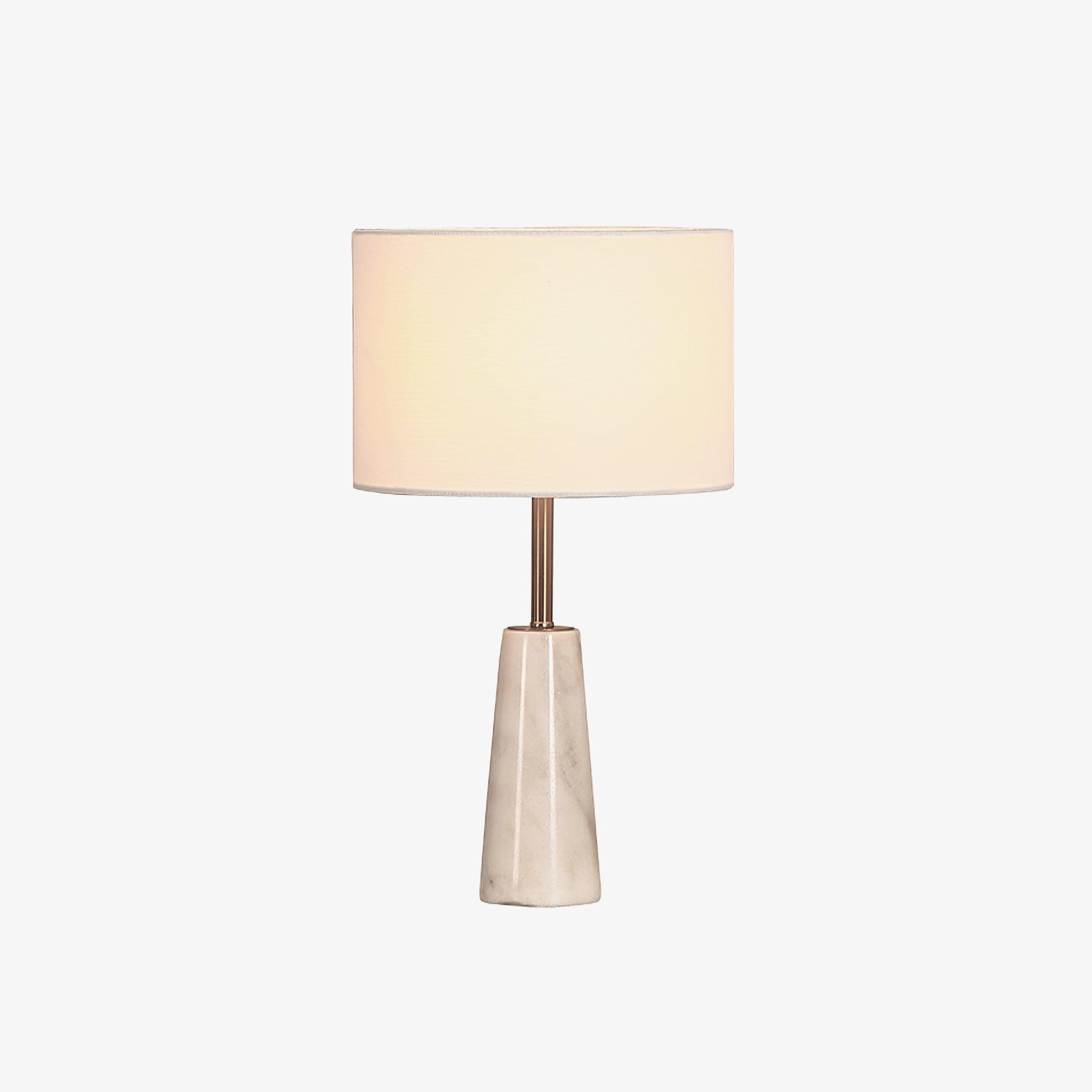 Ophaion Wabi-Sabi Marble Desk Lamp-Neutral Decor