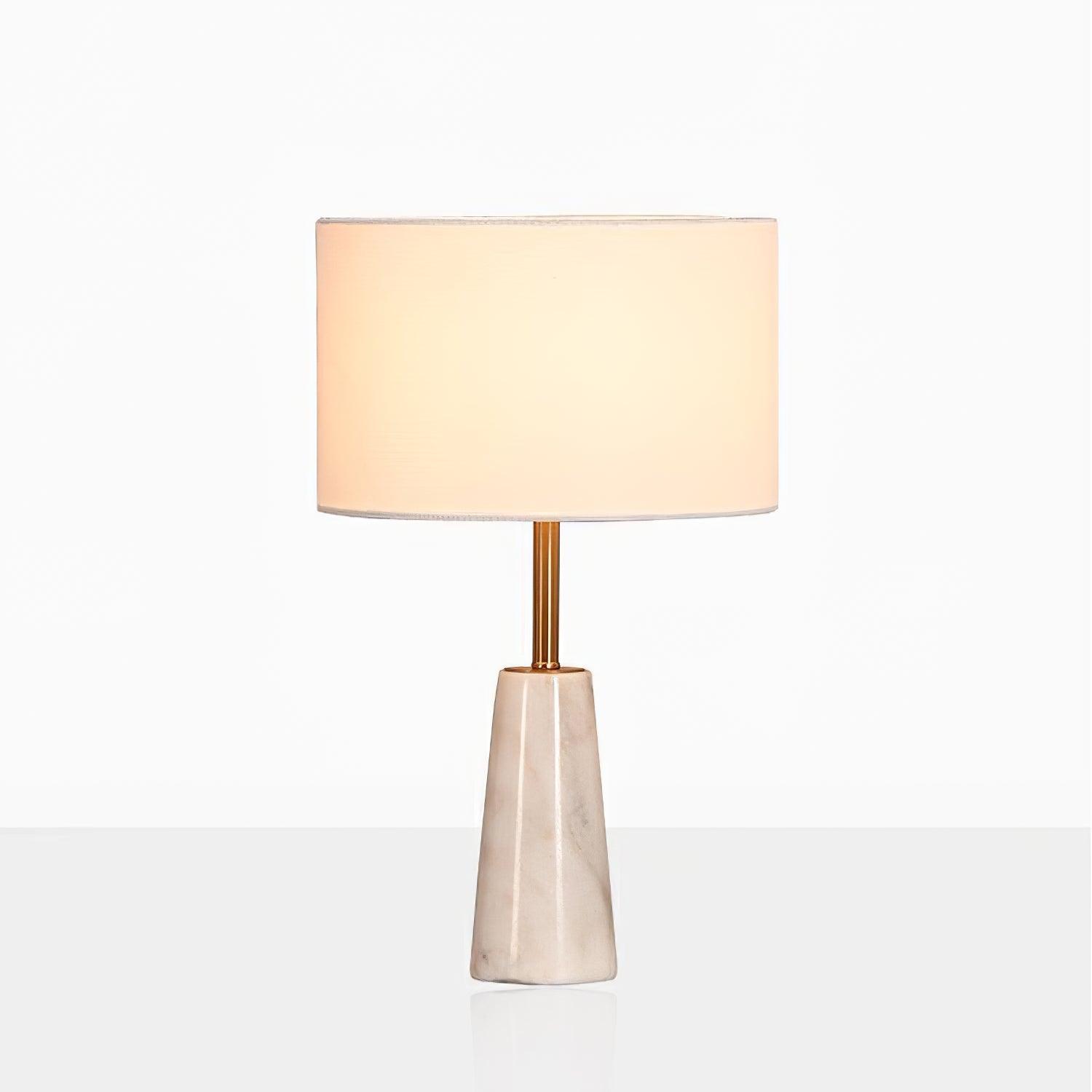 Ophaion Wabi-Sabi Marble Desk Lamp-Neutral Decor